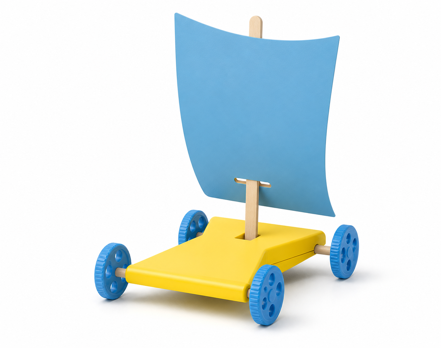 Wind-Powered Car Prototype